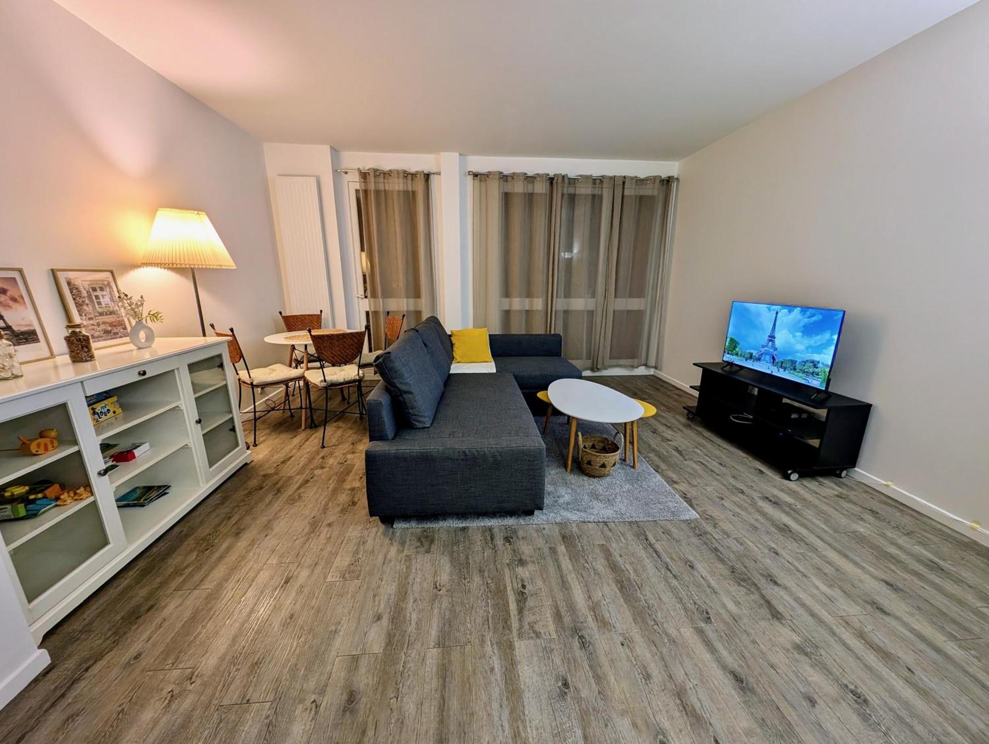Evasion La Defense - Balcon & Wi-Fi, A 10 Min De Paris Apartment กูร์เบอวัวร์ ภายนอก รูปภาพ